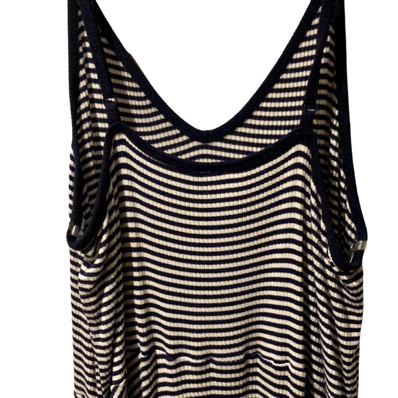 Navy Blue & White Sundress w/adjustable straps, Size Large. Never Worn - Picture 8 of 15